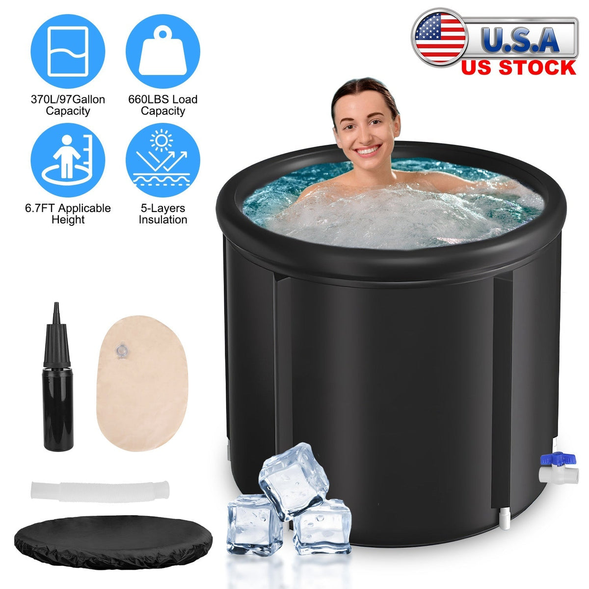 Portable Outdoor Cold Plunge