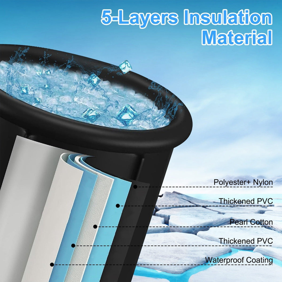 Portable Outdoor Cold Plunge