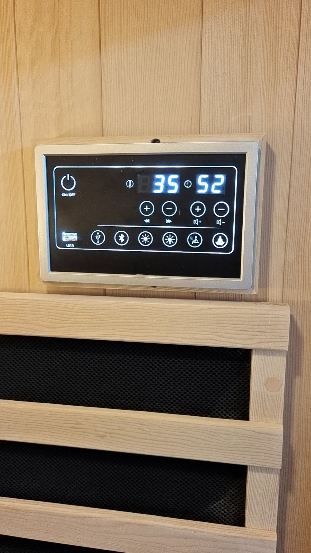 Full-Body Infrared Sauna with Red Light Therapy