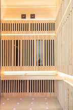 Full-Body Infrared Sauna with Red Light Therapy